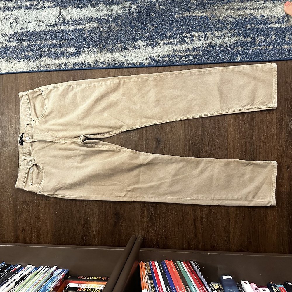 Men’s Banana Republic Premium Performance Jeans - Khaki 33x34